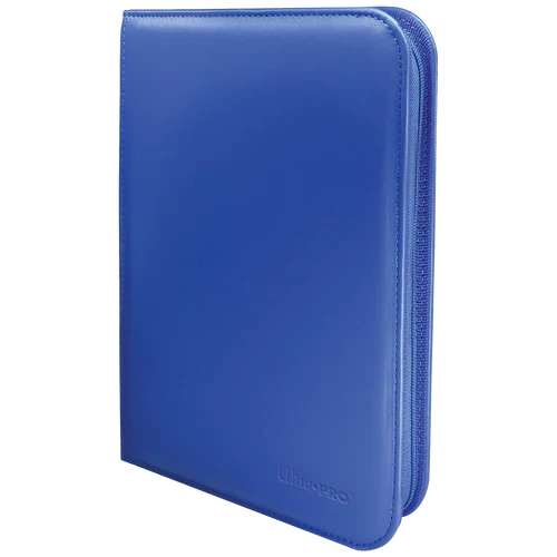 Ultra Pro Vivid 4-Pocket Zippered PRO-Binder - Blue