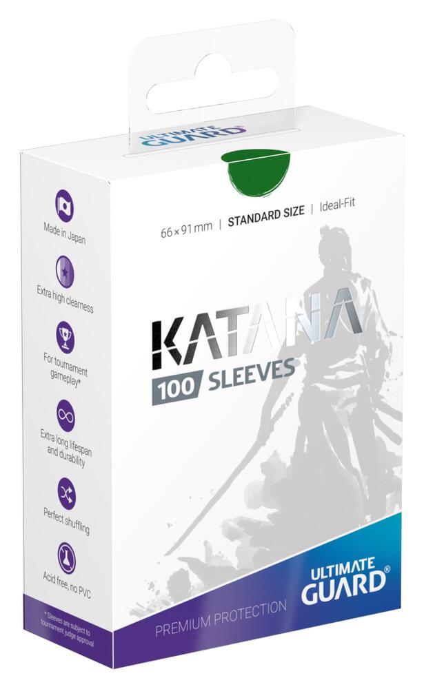 Katana Sleeves: Green (100)
