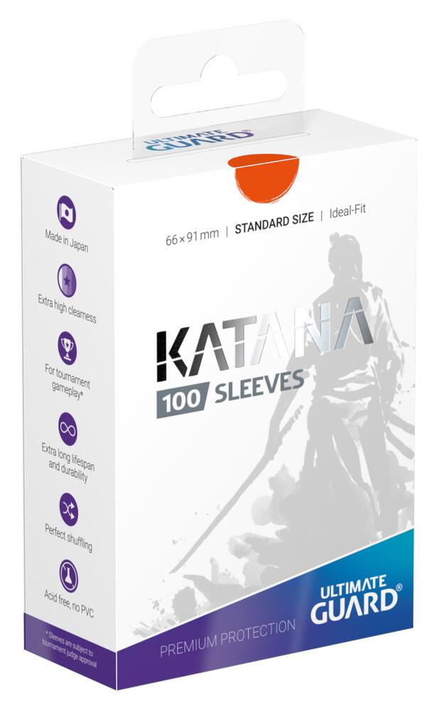 Katana Sleeves: Orange (100)