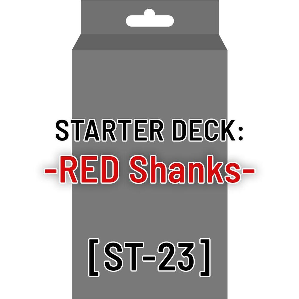 One Piece Starter Deck - Shanks - Red - ST23