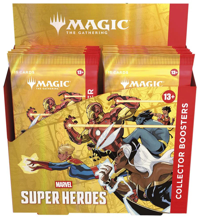 Magic The Gathering: Marvel Super Heroes Collector Booster Box