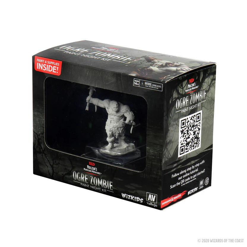 Dungeons & Dragons Nolzur's Marvelous Miniatures: Paint Night Kit #2 – Ogre Zombie