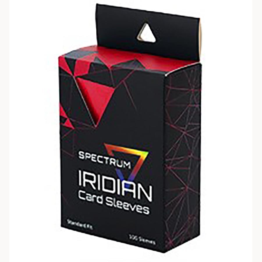 BCW SPECTRUM: IRIDIAN MATTE SLEEVES: RED
