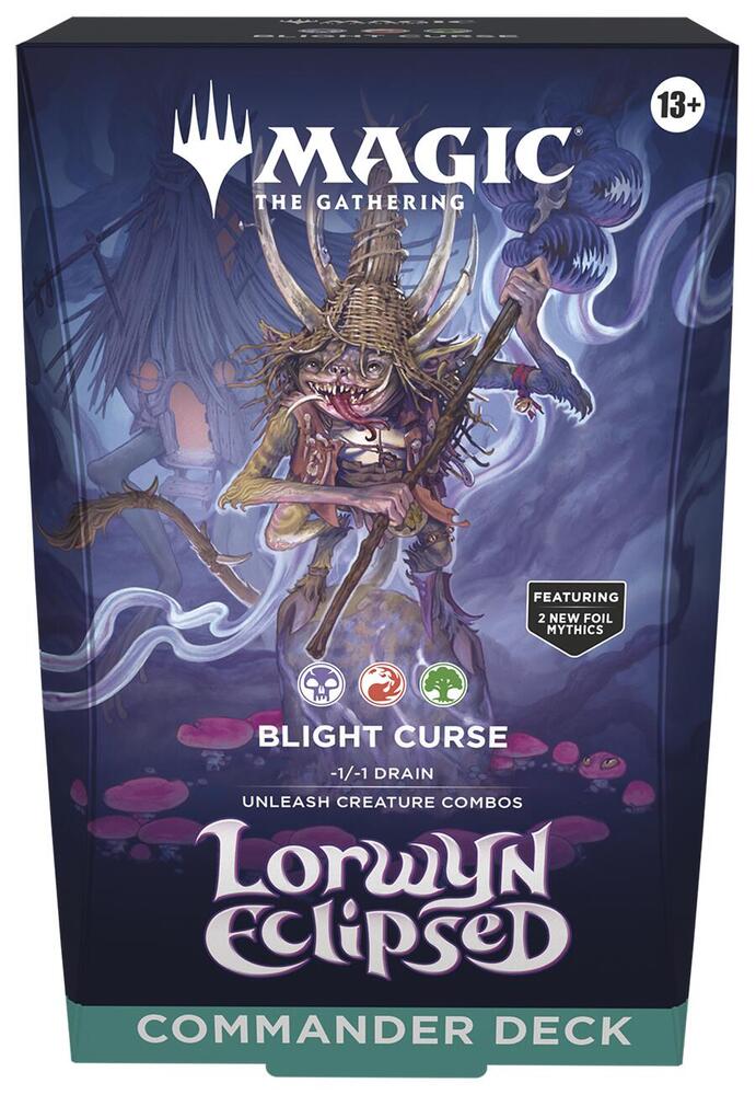 MTG: Lorwyn Eclipsed Commander Deck - Blight Curse - (ECC)