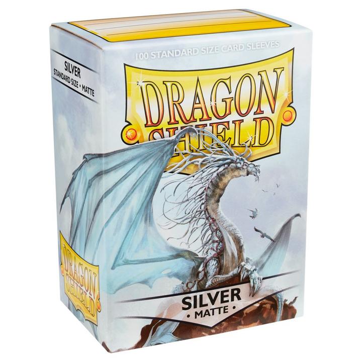 Dragon Shield Matte: Silver (100)