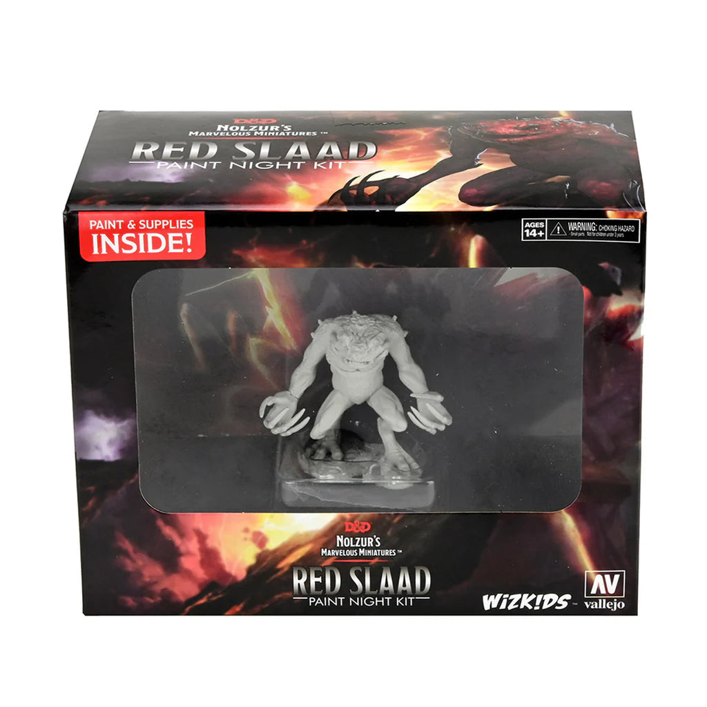 Dungeons & Dragons Nolzur's Marvelous Miniatures: Paint Night Kit #3 - Red Slaad