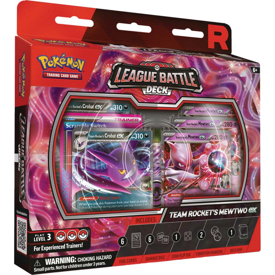 Team Rocket's Mewtwo Ex League Battle Deck