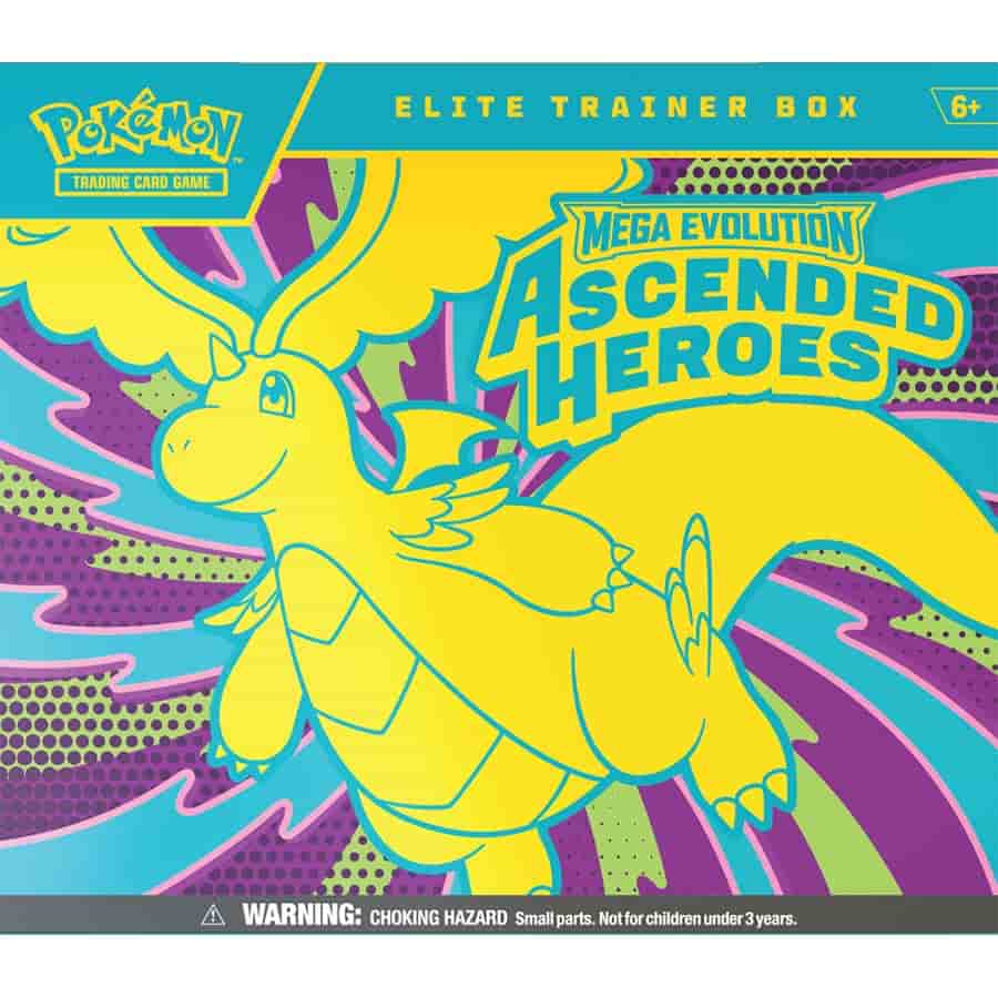 POKEMON TCG: MEGA EVOLUTION: ASCENDED HEROES: Elite Trainer Box