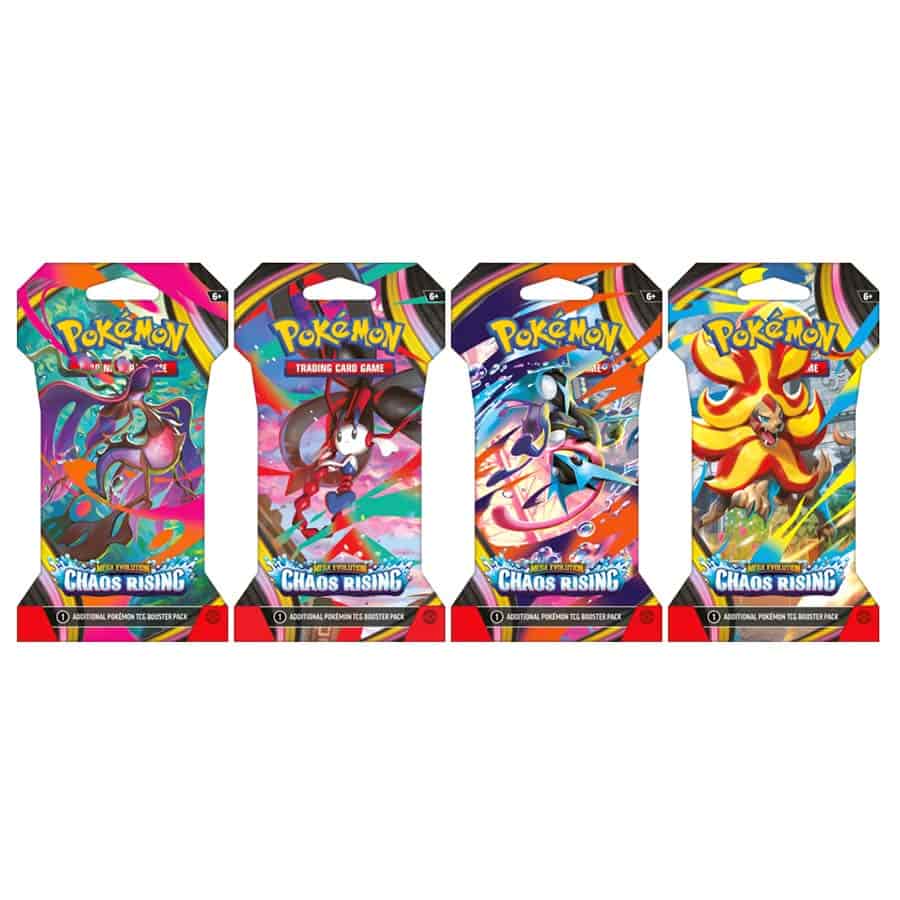 Chaos Rising (ME04) Sleeved Booster Pack