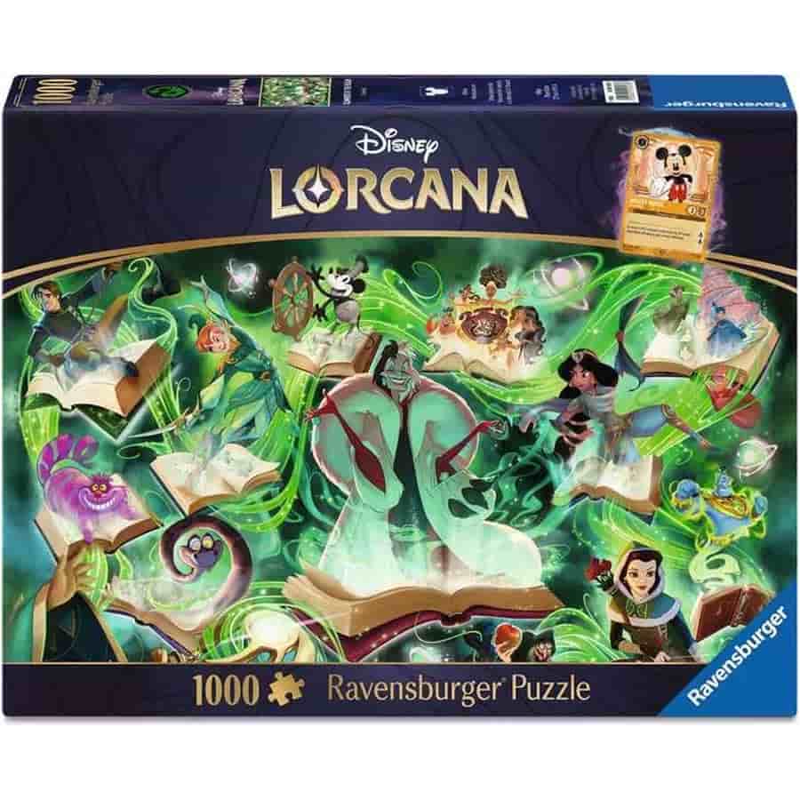 DISNEY LORCANA: GLIMMERS OF THE REALM PUZZLE: EMERALD