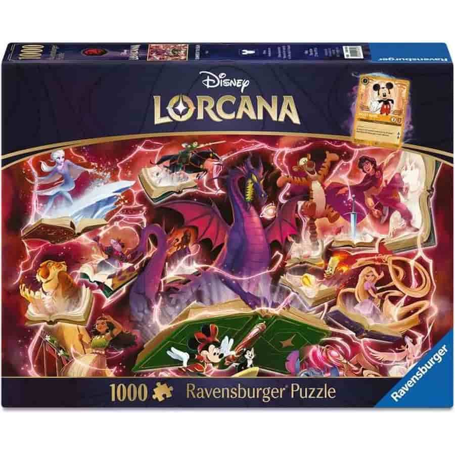 DISNEY LORCANA: GLIMMERS OF THE REALM PUZZLE: Ruby