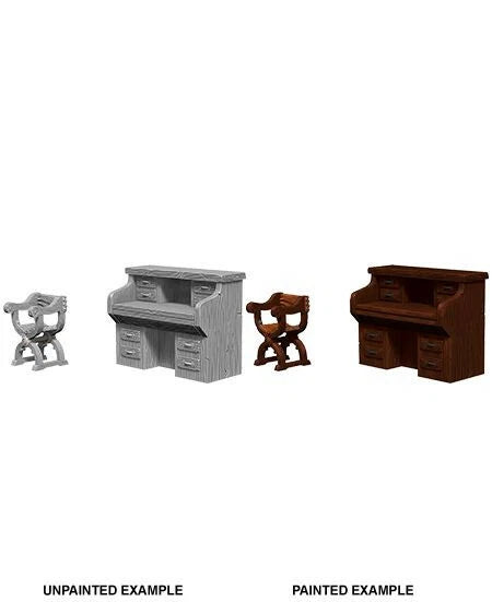 WizKids Deep Cuts - Desk & Chair