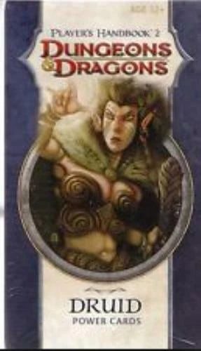 DUNGEONS AND DRAGONS PLAYERS HANDBOOK 2 POWER CARDS DRUID (4TH )
