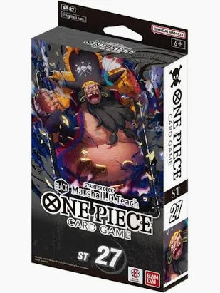 One Piece Starter Deck - Marshall.D.Teach - Black - ST27