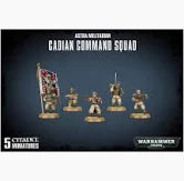 Cadian Command Squad