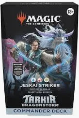 Tarkir Dragonstorm - Jeskai Striker Commander Deck