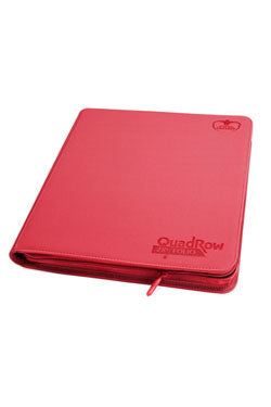 12 POCKET ZIPFOLIO XENOSKIN RED