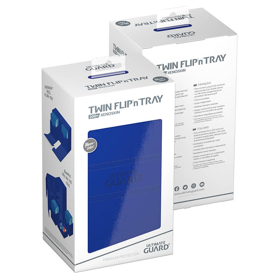 Twin Flip'n'Tray (200+) Blue