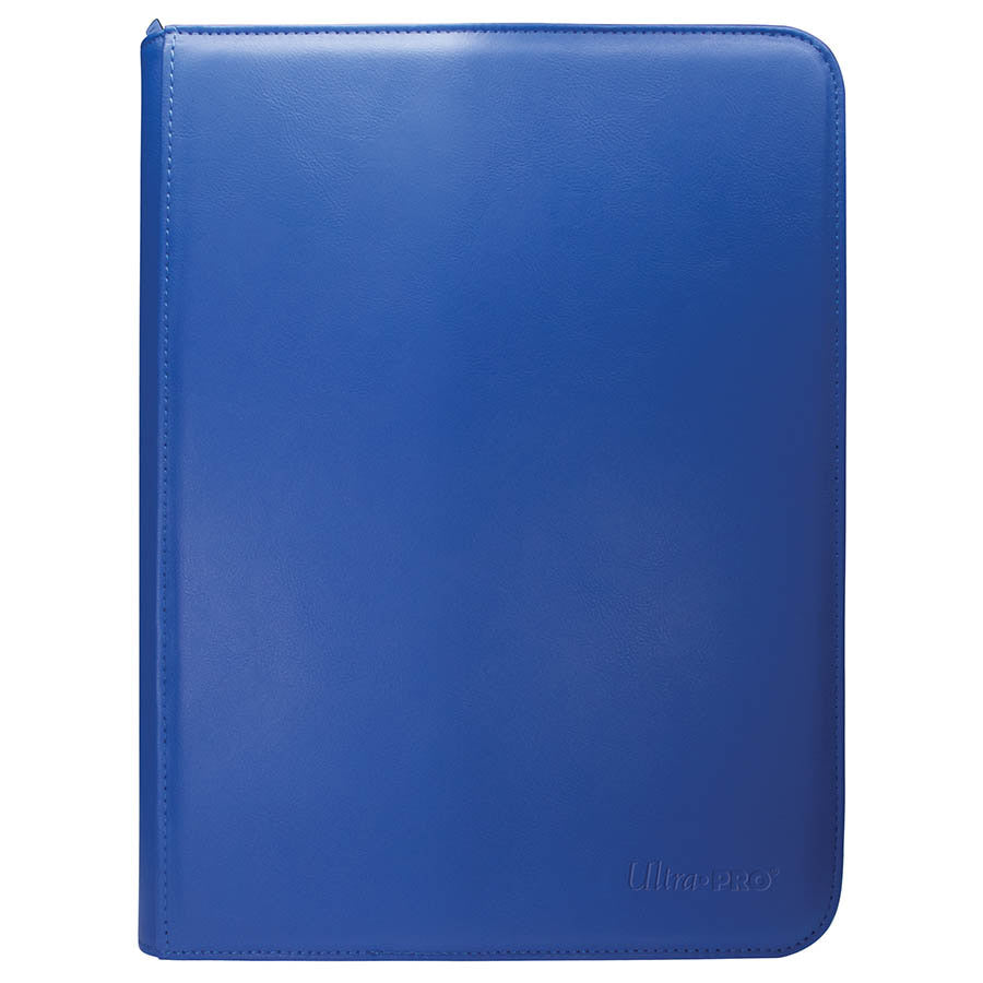 Ultra Pro Vivid 12-Pocket Zippered PRO-Binder-Blue