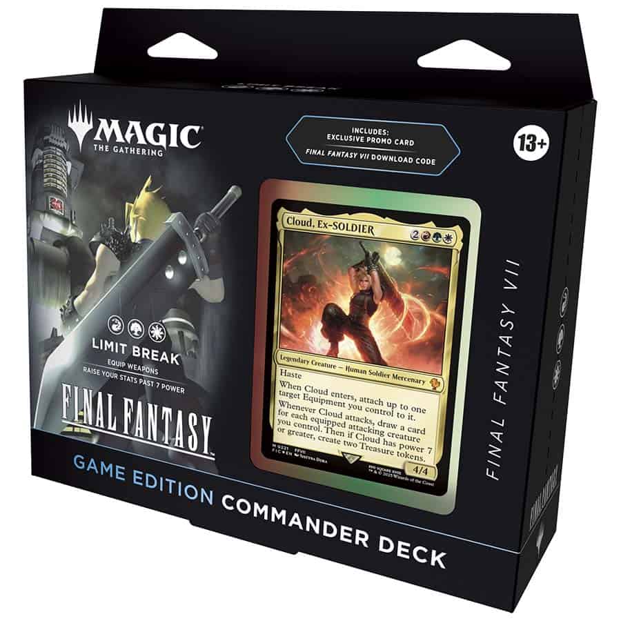 FINAL FANTASY Commander Deck - FINAL FANTASY VII Limit Break (Game Edition) - (FIC)