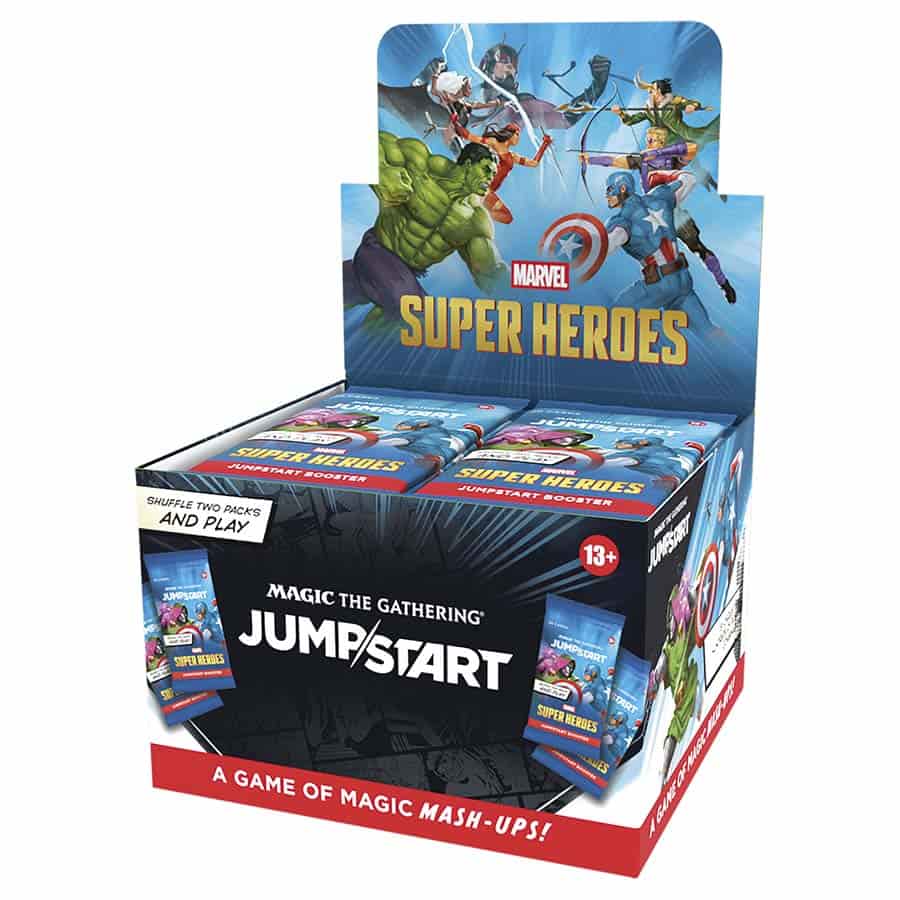 Magic The Gathering: Marvel Super Heroes Jumpstart Booster Box