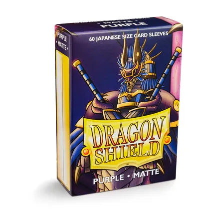 Dragon Shield Japanese Sleeves - Purple Matte (60-Pack)