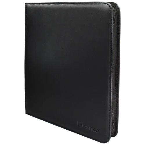 Ultra Pro Vivid 12-Pocket Zippered PRO-Binder - Black