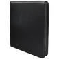 Ultra Pro Vivid 12-Pocket Zippered PRO-Binder - Black