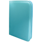 Ultra Pro Vivid 4-Pocket Zippered PRO-Binder - Light Blue