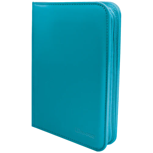 Ultra Pro Vivid 4-Pocket Zippered PRO-Binder - Teal