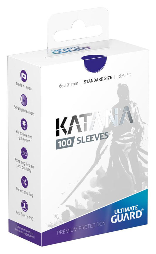 Katana Sleeves: Blue (100)