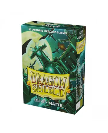 Dragon Shield Japanese Sleeves - Olive Matte (60-Pack)
