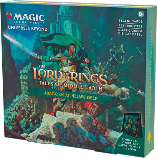 Aragorn at Helm's Deep (LTR) Scene Box
