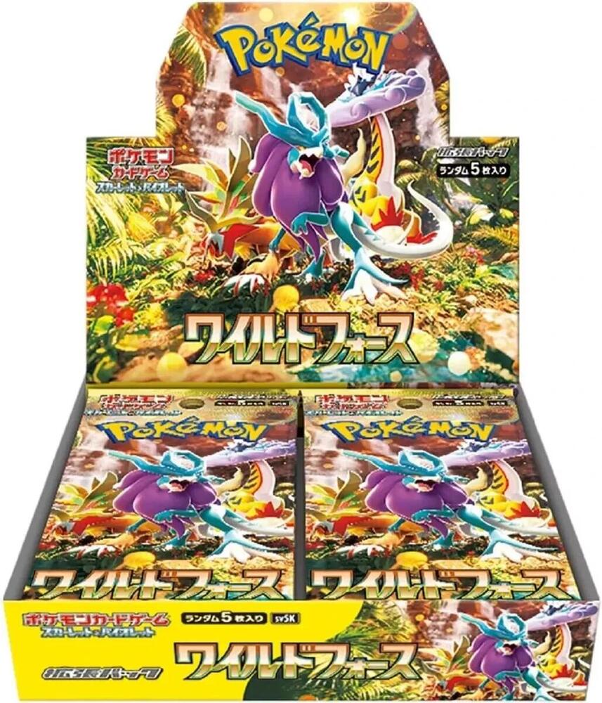 Wild Force (sv5k) Booster Box - Japanese