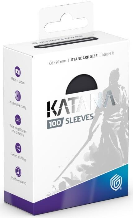 Katana Sleeves: Black (100)