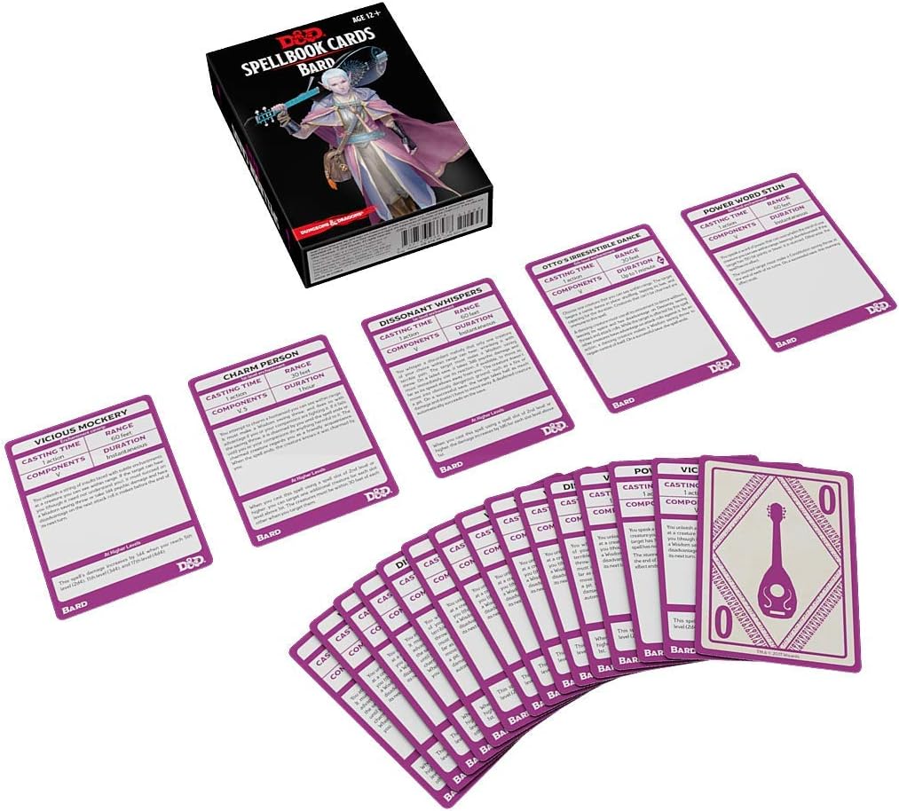 Spellbook Cards: Bard