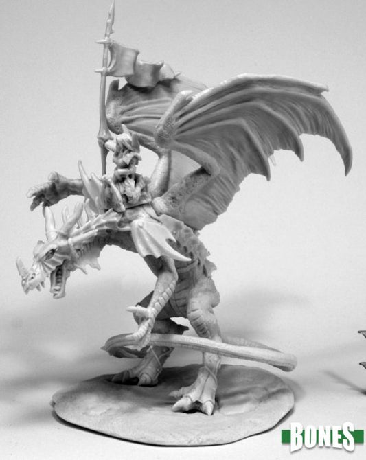 Bones: Kyra & Lavarath (Dragon and Rider)