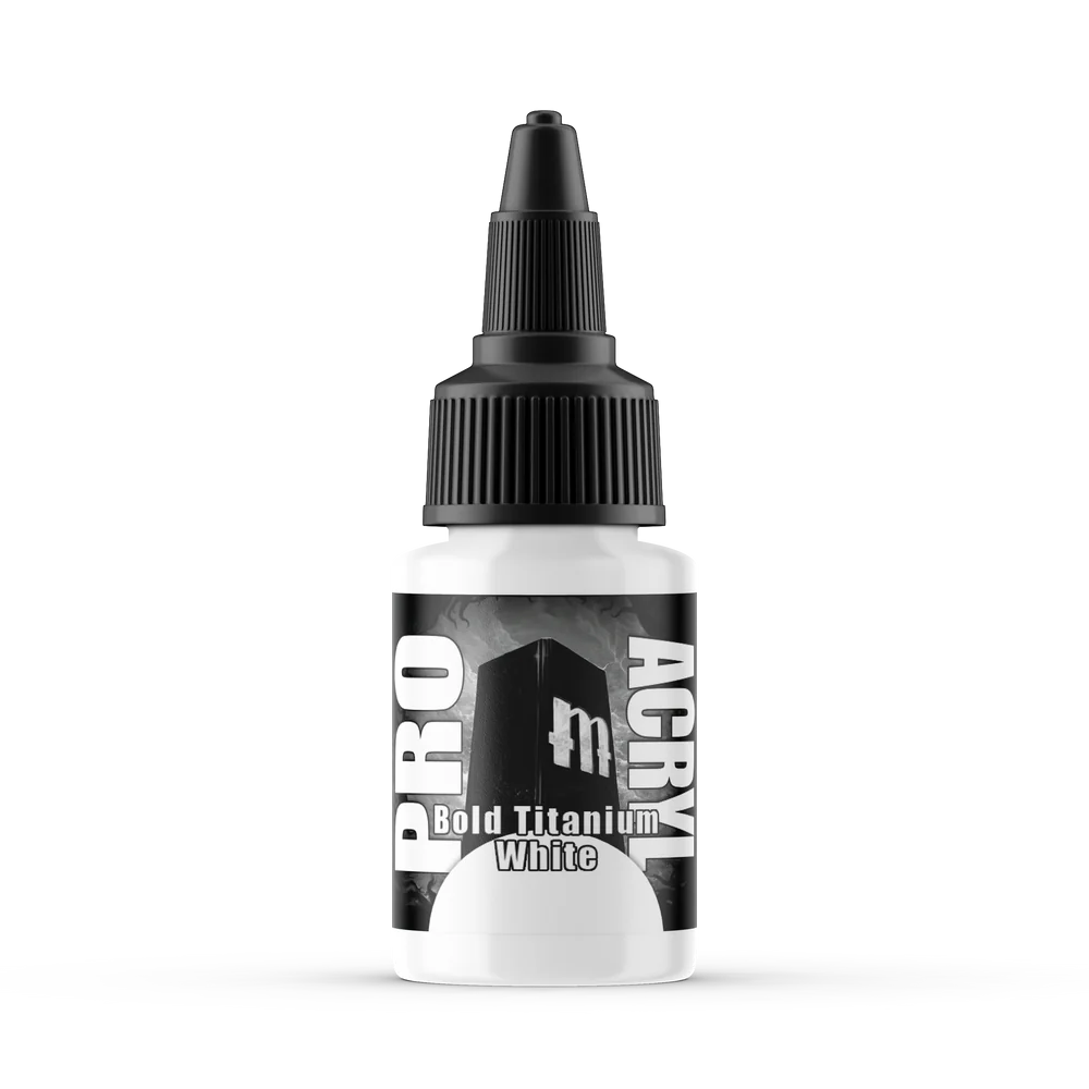 001-Pro Acryl Bold Titanium White