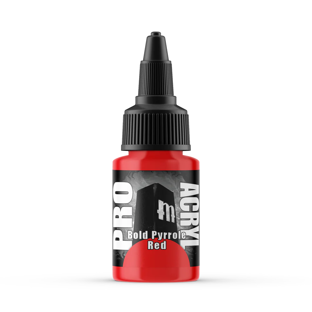 003-Pro Acryl Bold Pyrrole Red