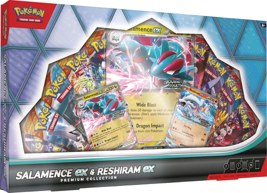 Salamence EX and Reshiram EX Premium Collection