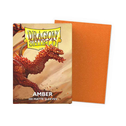 Dragon Shield Matte: Amber (100)