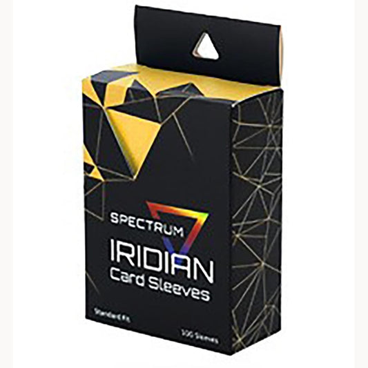 BCW SPECTRUM: IRIDIAN MATTE SLEEVES: YELLOW