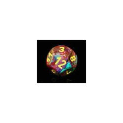 Polyhedral Dice Set - 7ct - Pastel Mosaic/Yellow