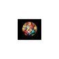 Polyhedral Dice Set - 7ct - Pastel Mosaic/Yellow