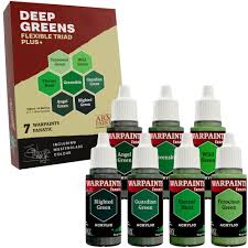 Army Painter Deep Greens 7-pack