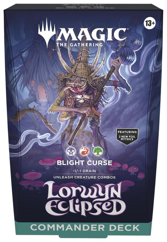 MTG: Lorwyn Eclipsed Commander Deck - Blight Curse - (ECC)