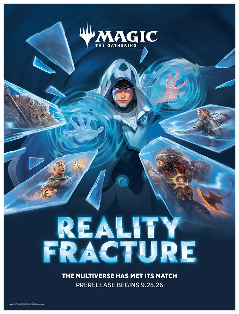 Reality Fractured: Pre-Release Friday 9/25 @ 6:00 PM