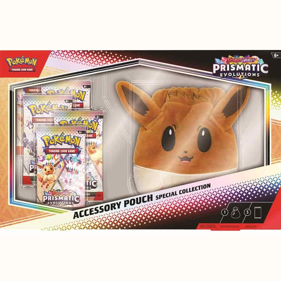 Prismatic Evolutions Accessory Pouch Collection