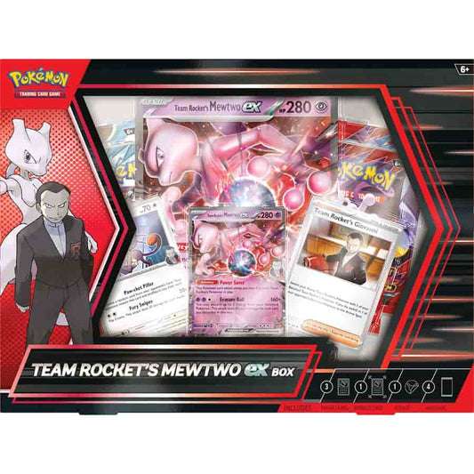Team Rockets MewTwo Ex Box