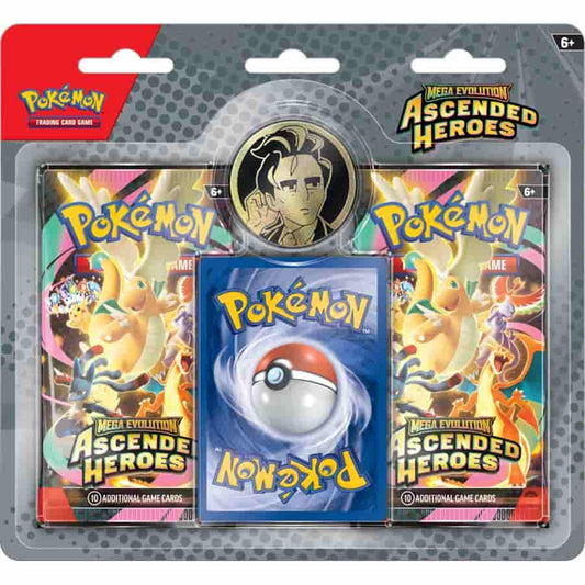 POKEMON TCG: MEGA EVOLUTION: ASCENDED HEROES: 2-PACK BLISTER